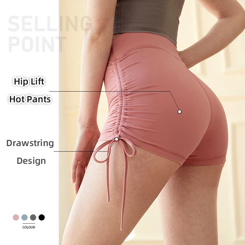 Outdoor Sport Leggings - Sexy Solid Color High Waist Yoga