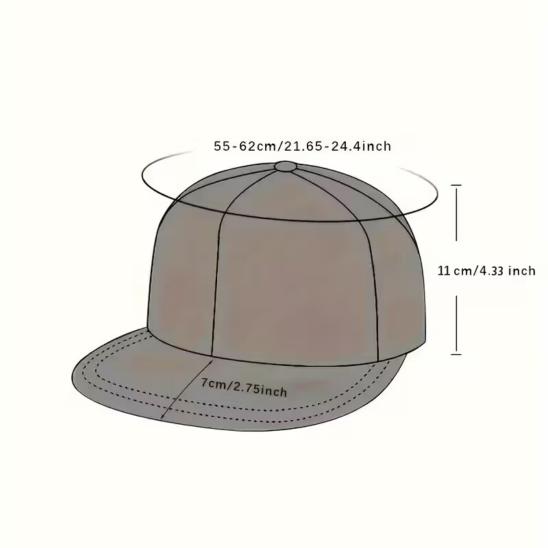 1 Hip-hop Hat Featuring a Prin - Outdoor Sport An recension och pris