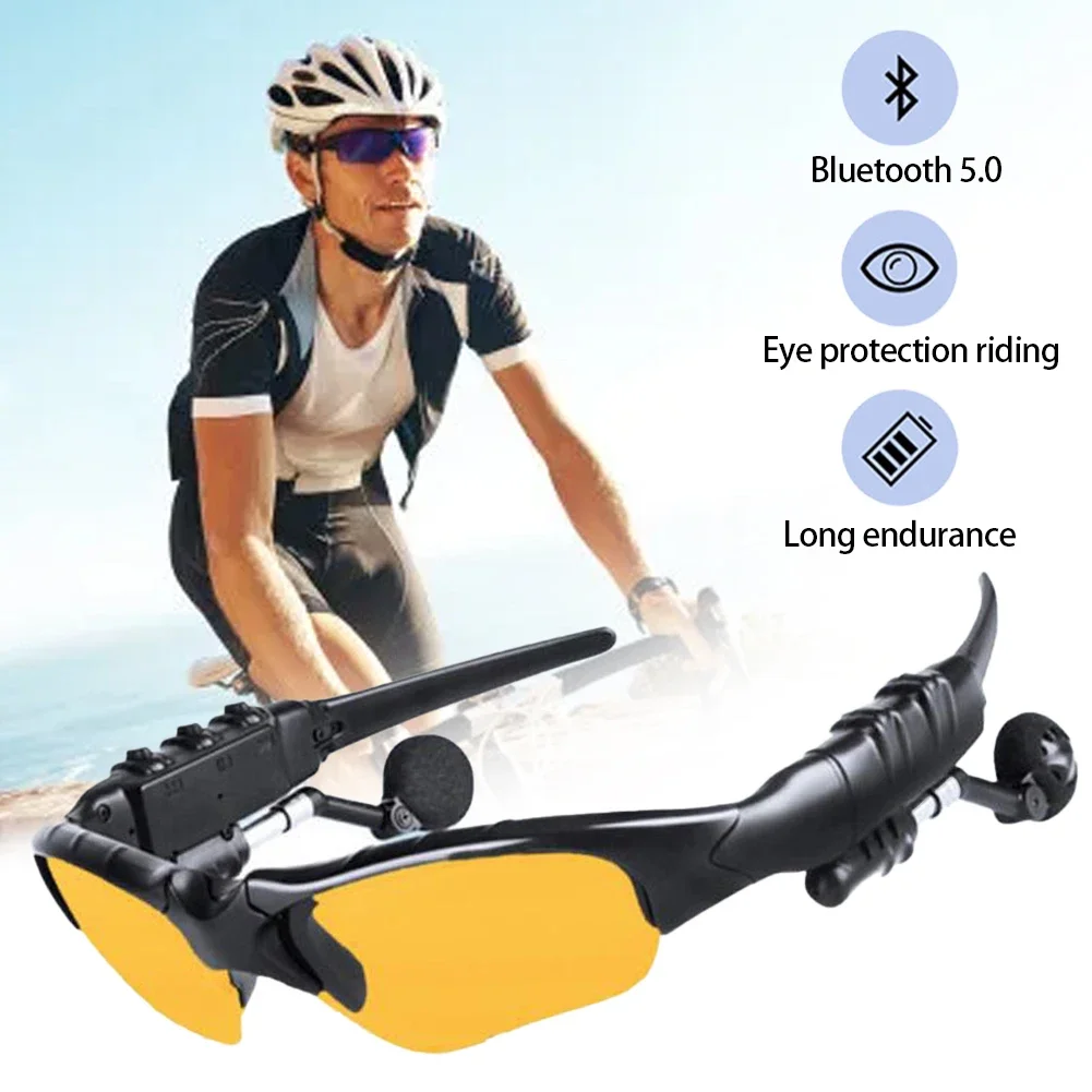 5.0 Stereo Earphones Wireless  - Outdoor Sport Glasses recension och pris