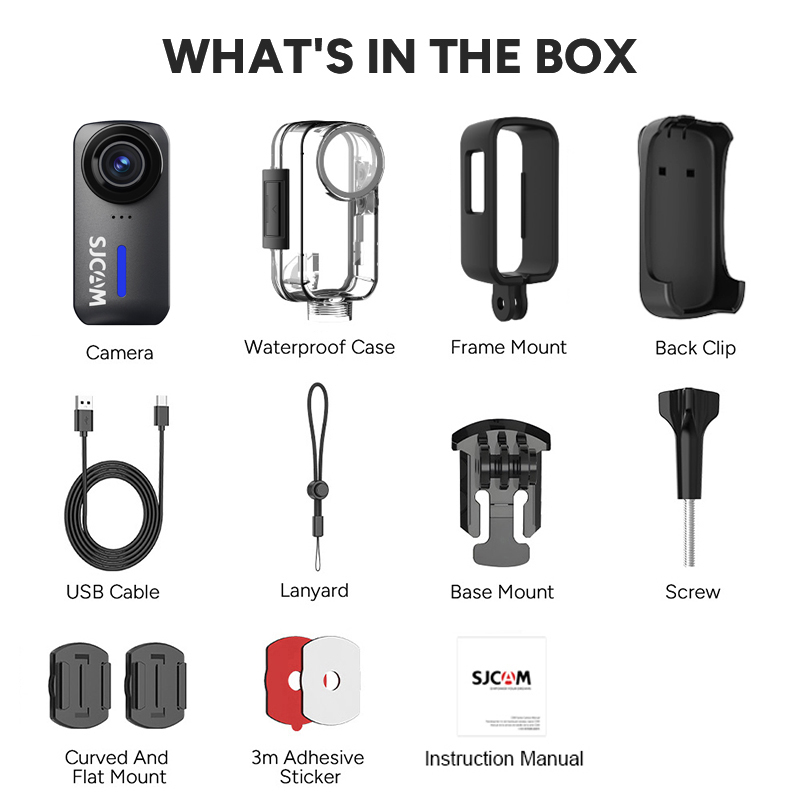 SJCAM C110+ 4K 30fps Action Ca - Outdoor Sport Usa recension och pris