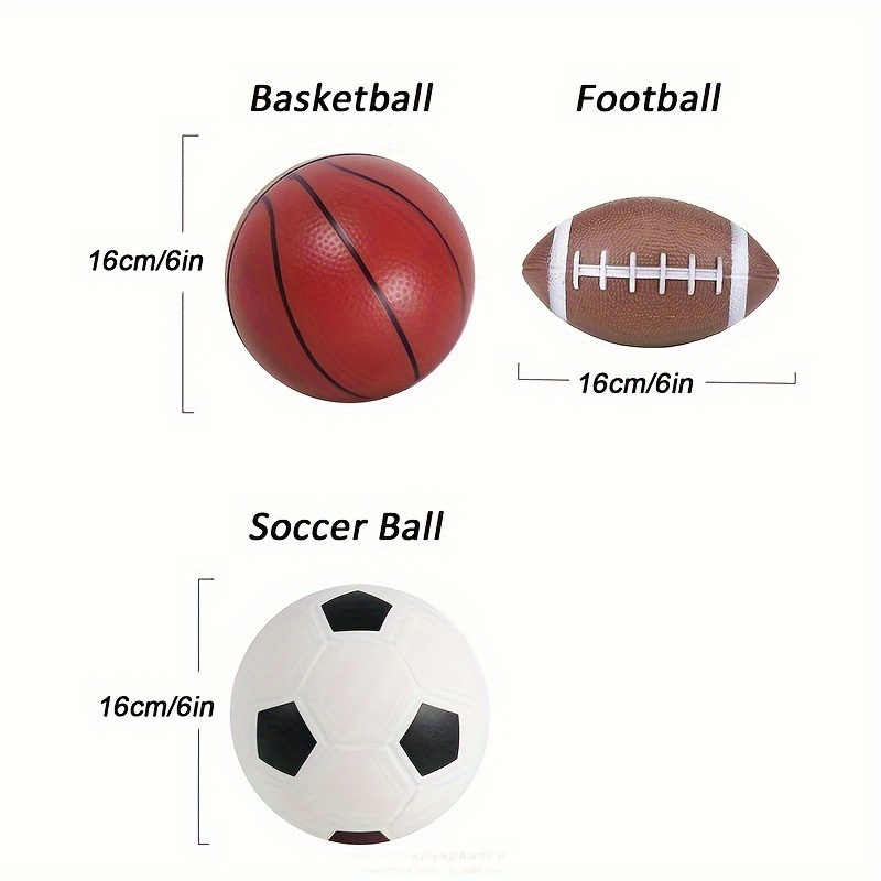 3 PCS 6-Inch Diameter Soccer B - Outdoor Sport An recension och pris