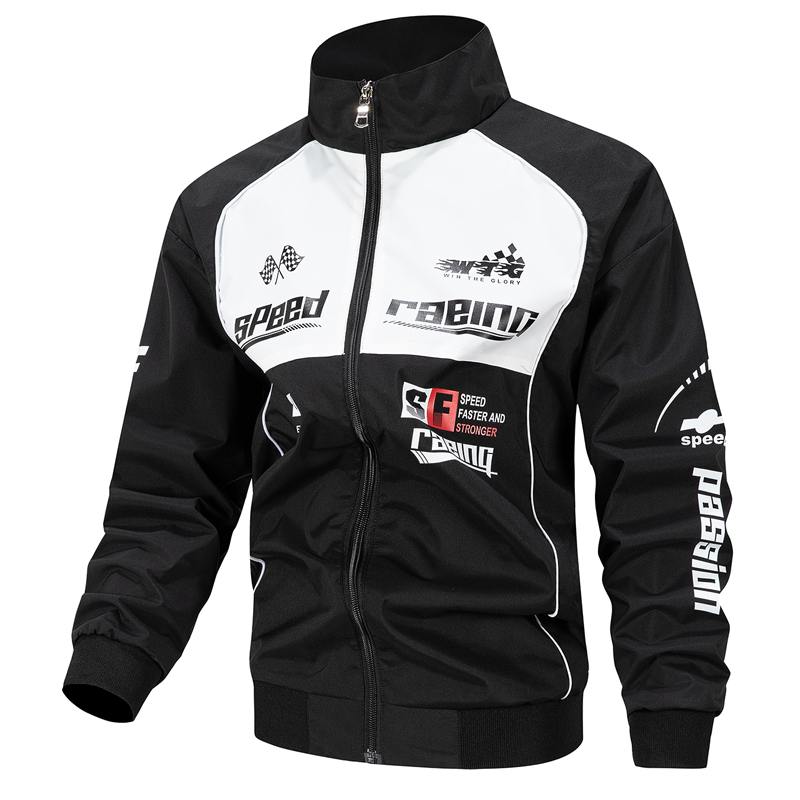 US Size Autumn Moto Racing Jac - Outdoor Sport Coat recension och pris