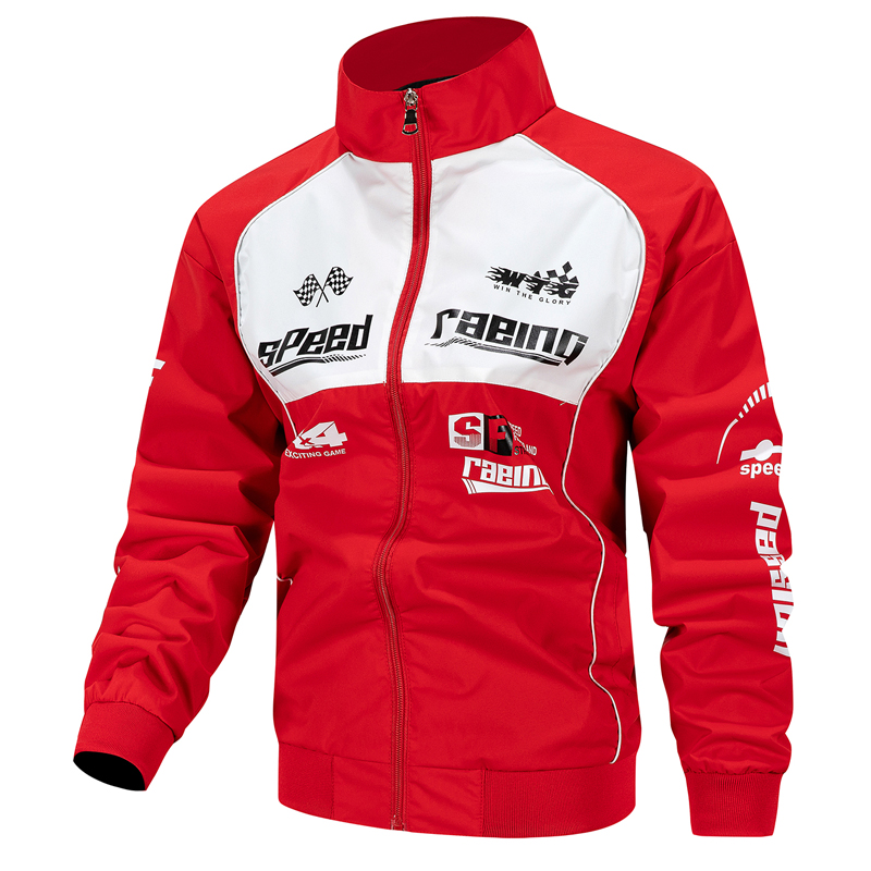 US Size Autumn Moto Racing Jac - Outdoor Sport Coat recension och pris