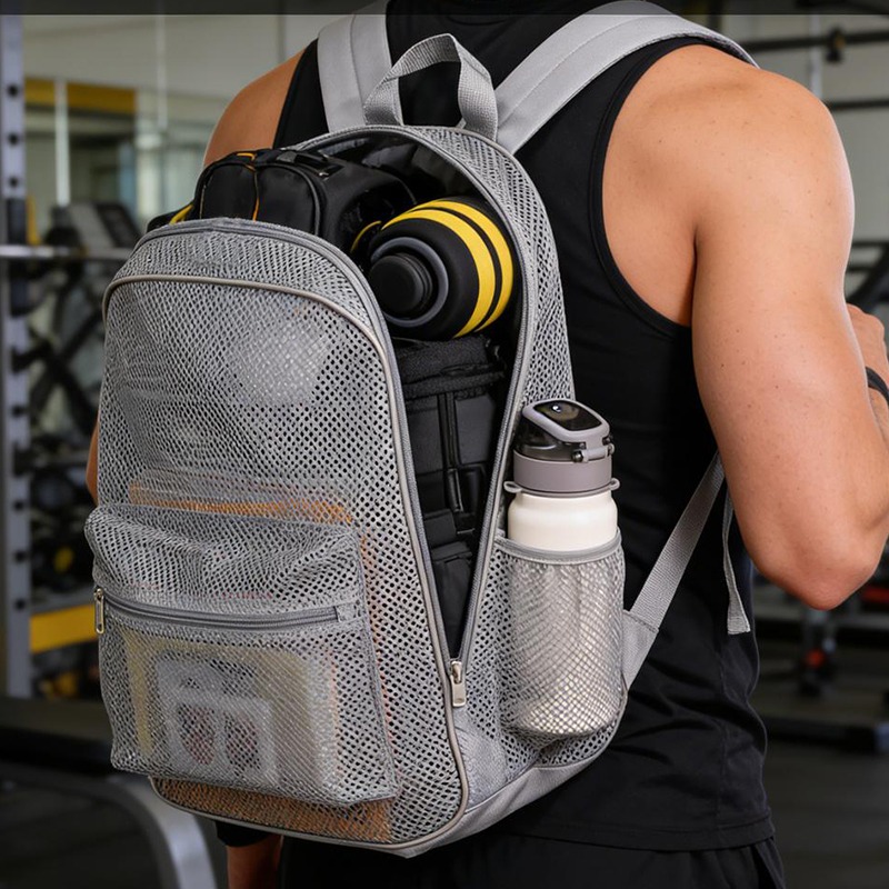 Breathable Mesh Backpack Light - Outdoor Sport Backpack recension och pris
