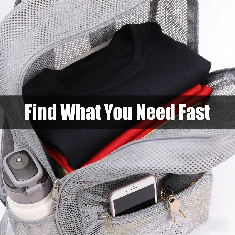 Breathable Mesh Backpack Light - Outdoor Sport Backpack recension och pris