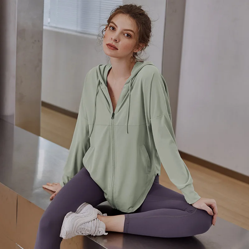 New Women Fitness Jacket Breat - Outdoor Sport Coat recension och pris
