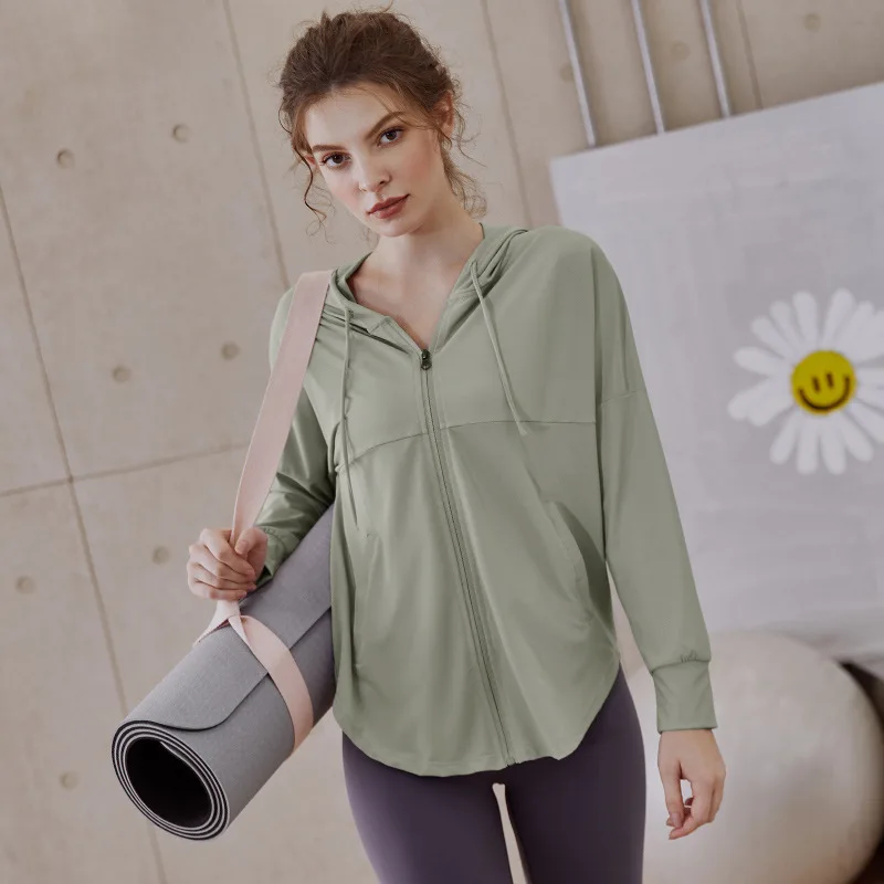 New Women Fitness Jacket Breat - Outdoor Sport Coat recension och pris