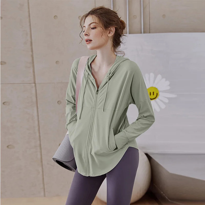 New Women Fitness Jacket Breat - Outdoor Sport Coat recension och pris