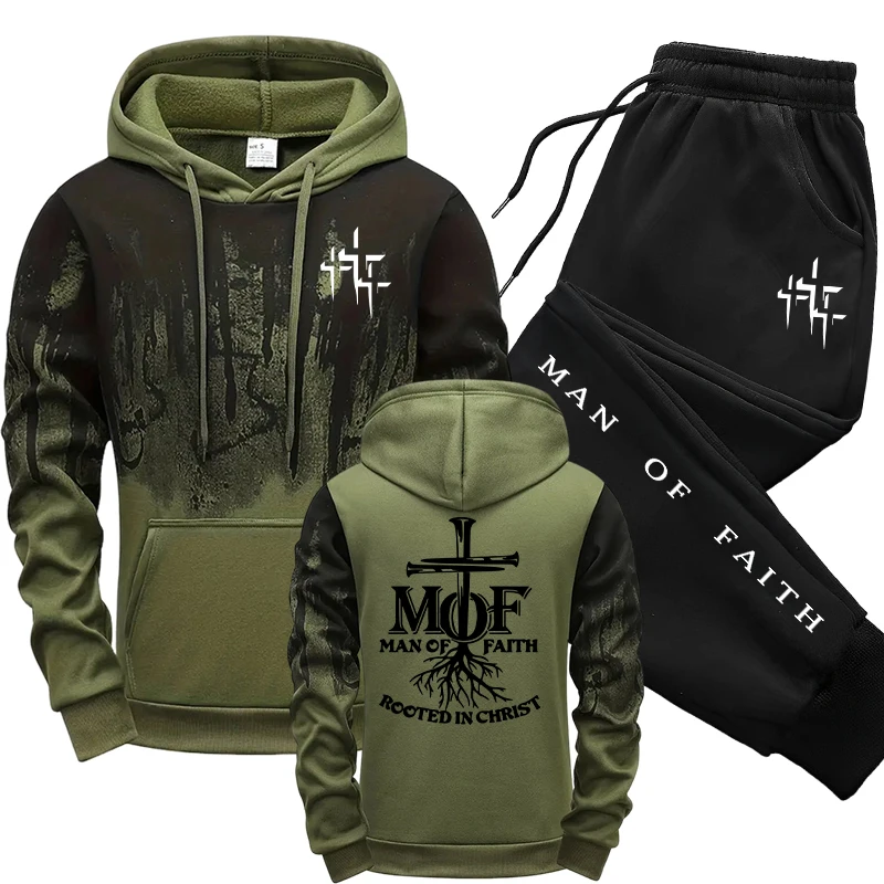 Man of Faith Men's Tracksuit H - Outdoor Sportswear recension och pris