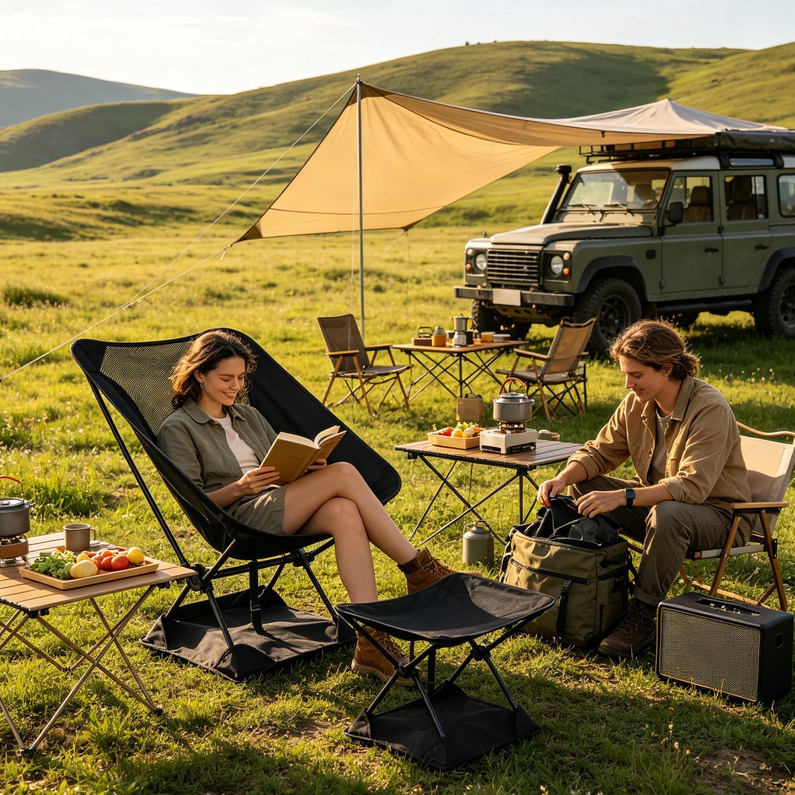 Oxford Cloth Anti-Sink Camp Ch - Outdoor Sport Chairs recension och pris