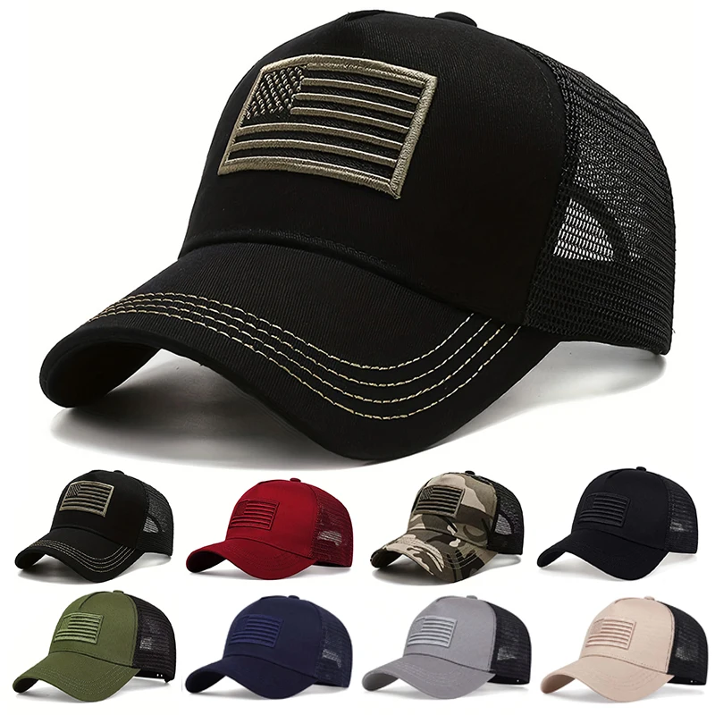 USA Flag Mesh Baseball Cap Sum - Outdoor Sport Usa recension och pris