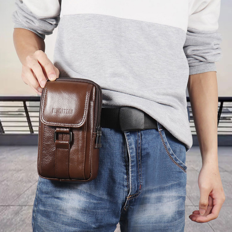 Men's Mobile Phone Waist Bag O - Outdoor Sport Backpack recension och pris