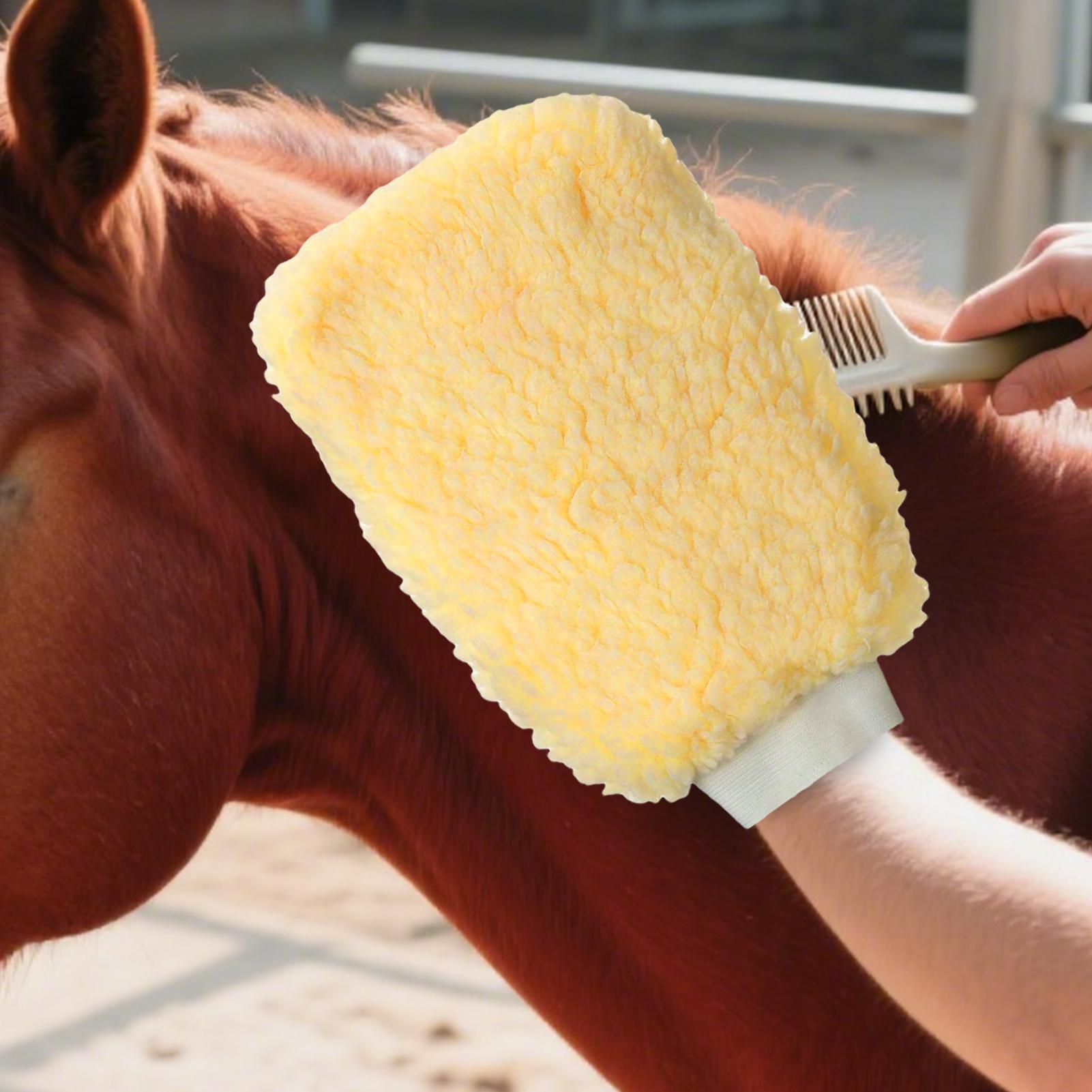 Tick Mitt Applicator Glove for - Grooming Kit Horse recension och pris