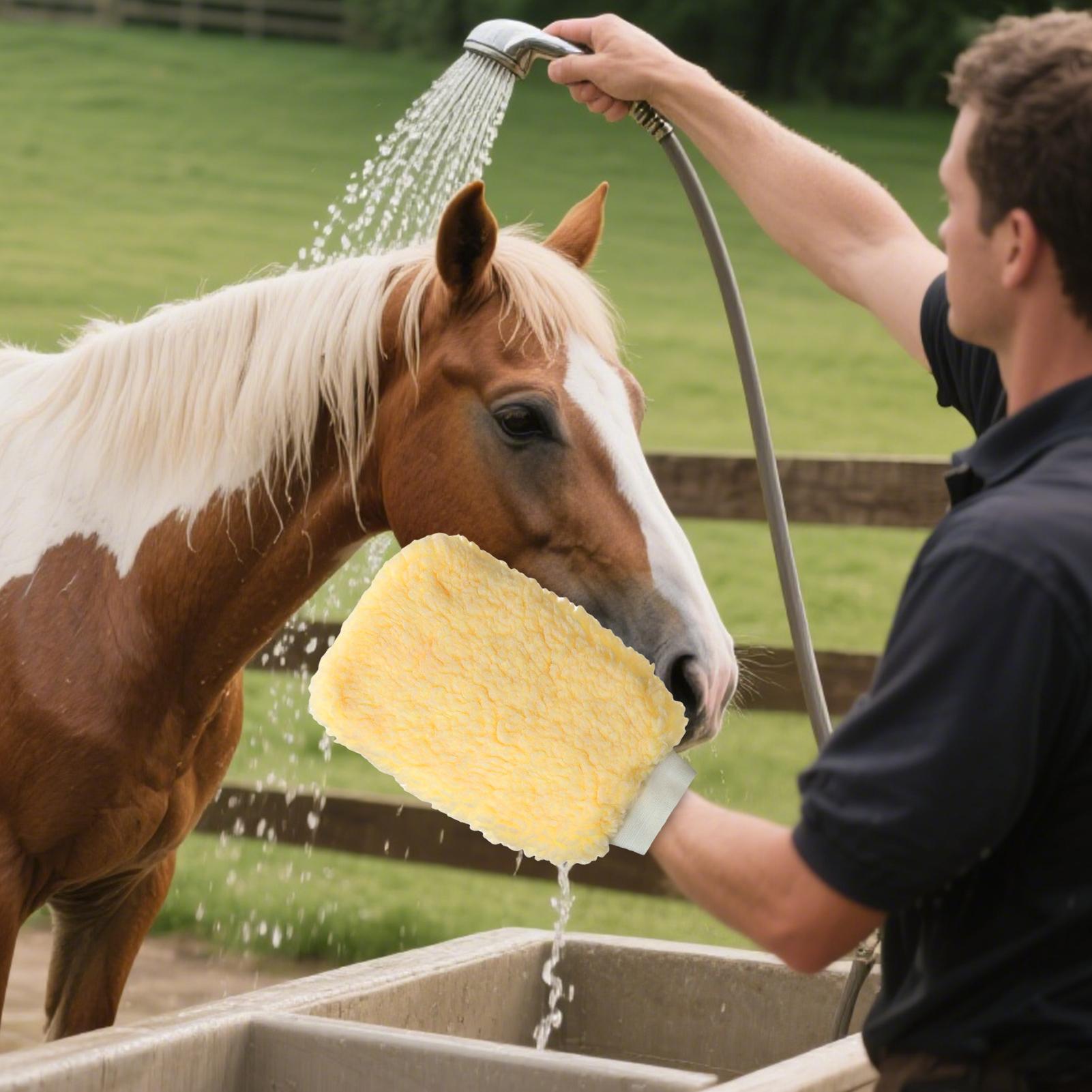 Tick Mitt Applicator Glove for - Grooming Kit Horse recension och pris