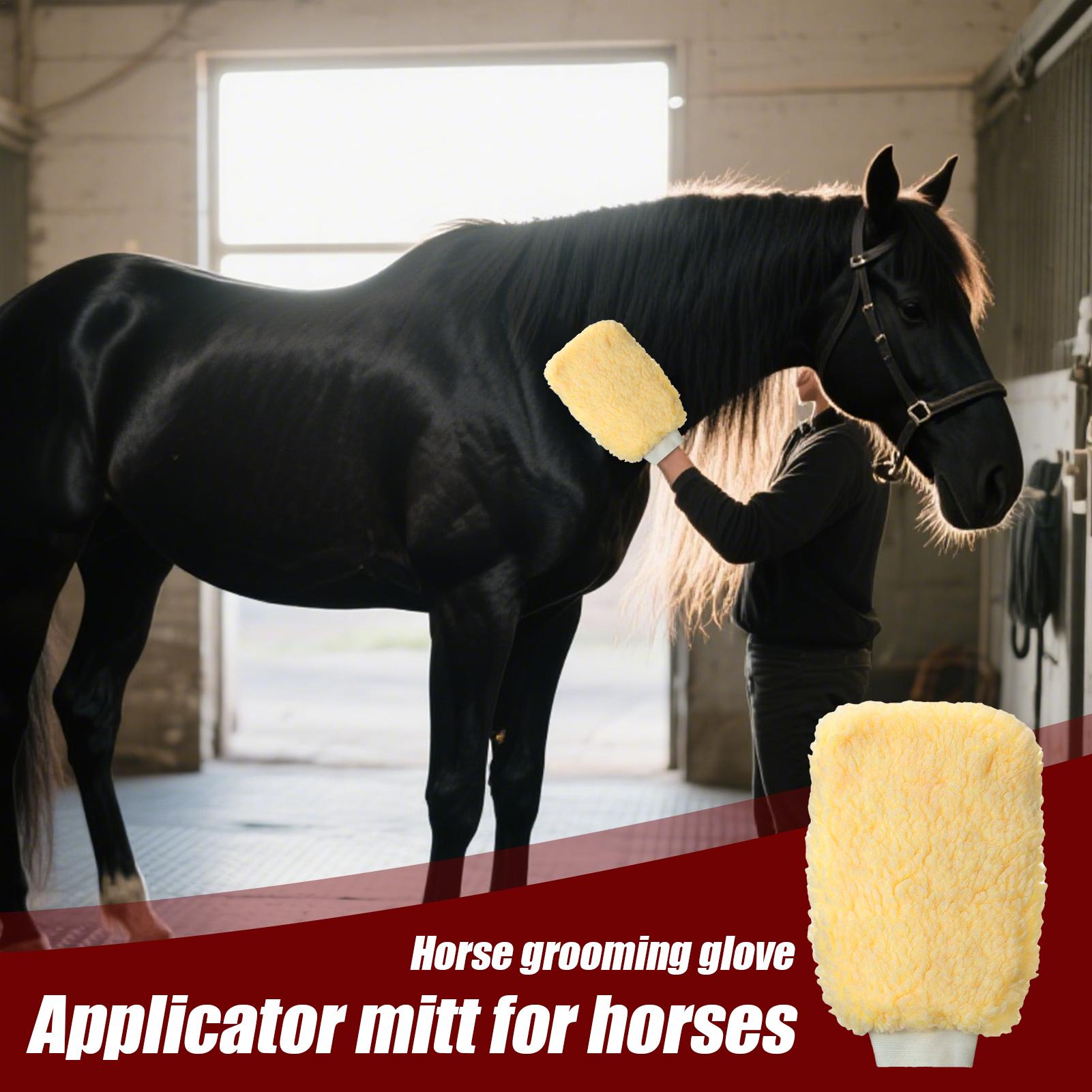Tick Mitt Applicator Glove for - Grooming Kit Horse recension och pris
