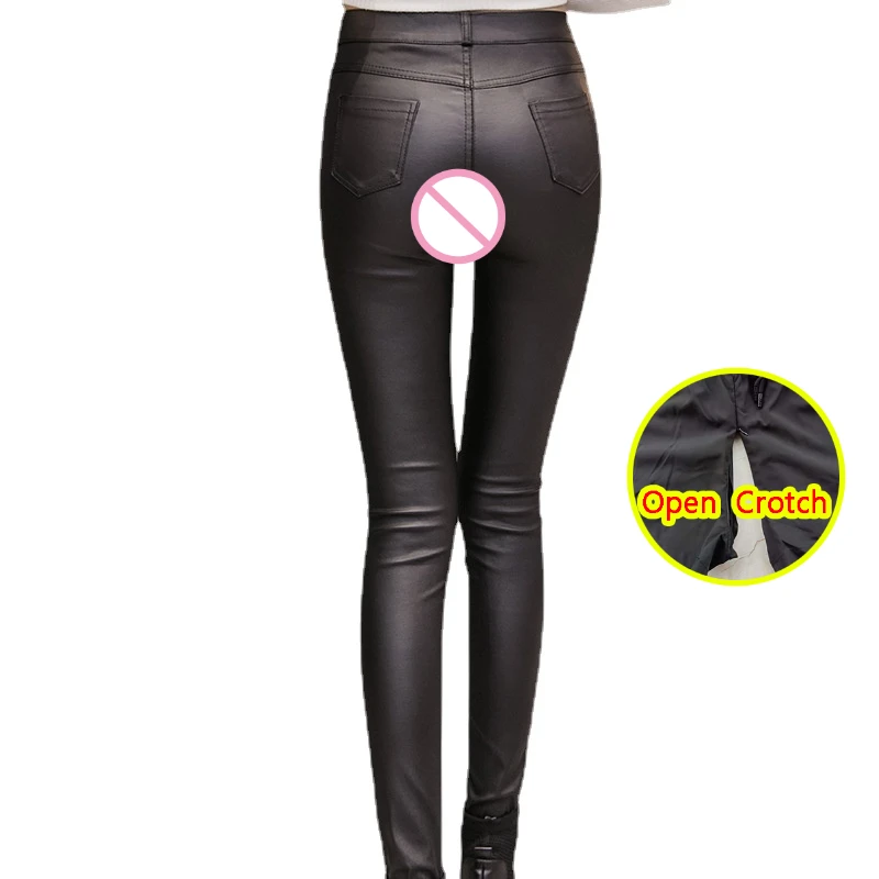 Woman Open Crotch Sexy Legging - Outdoor Sport Leggings recension och pris