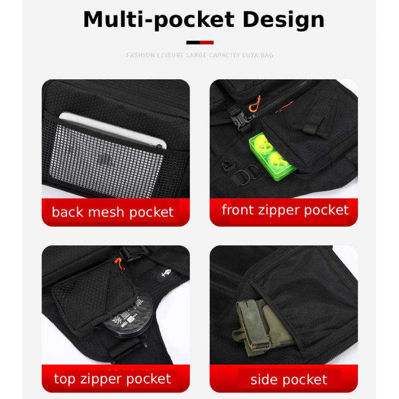 Tactical Camping Fishing Vest  - Outdoor Sport Coat recension och pris