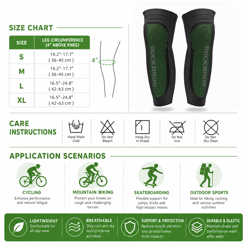 ROCKBROS Cool Sport Legs MTB C - Outdoor Sport Leggings recension och pris