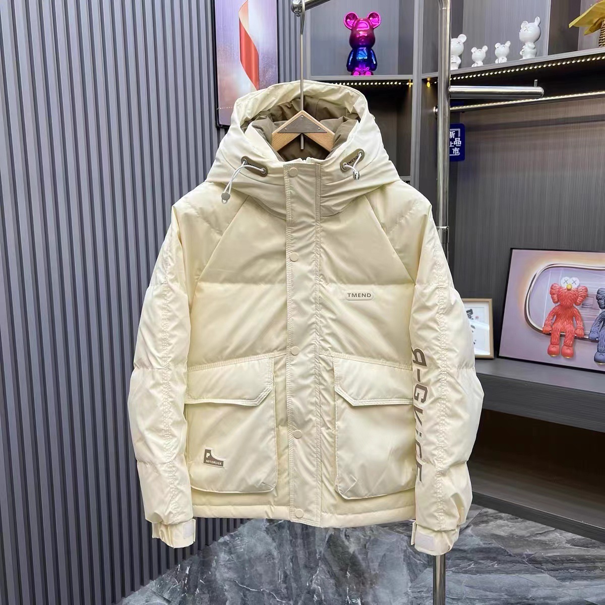 Men's Winter Down Jacket Winte - Outdoor Sport Coat recension och pris