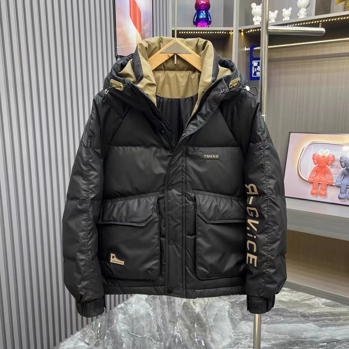 Men's Winter Down Jacket Winte - Outdoor Sport Coat recension och pris