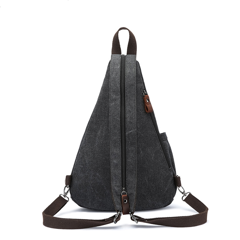 Canvas Sling Bag Convertible C - Outdoor Sport Backpack recension och pris