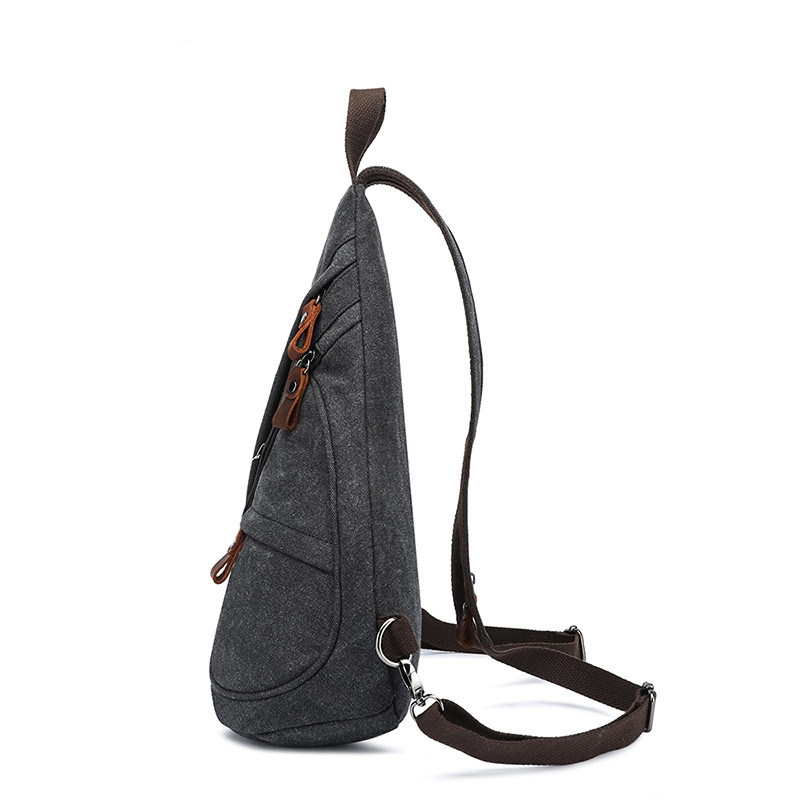 Canvas Sling Bag Convertible C - Outdoor Sport Backpack recension och pris