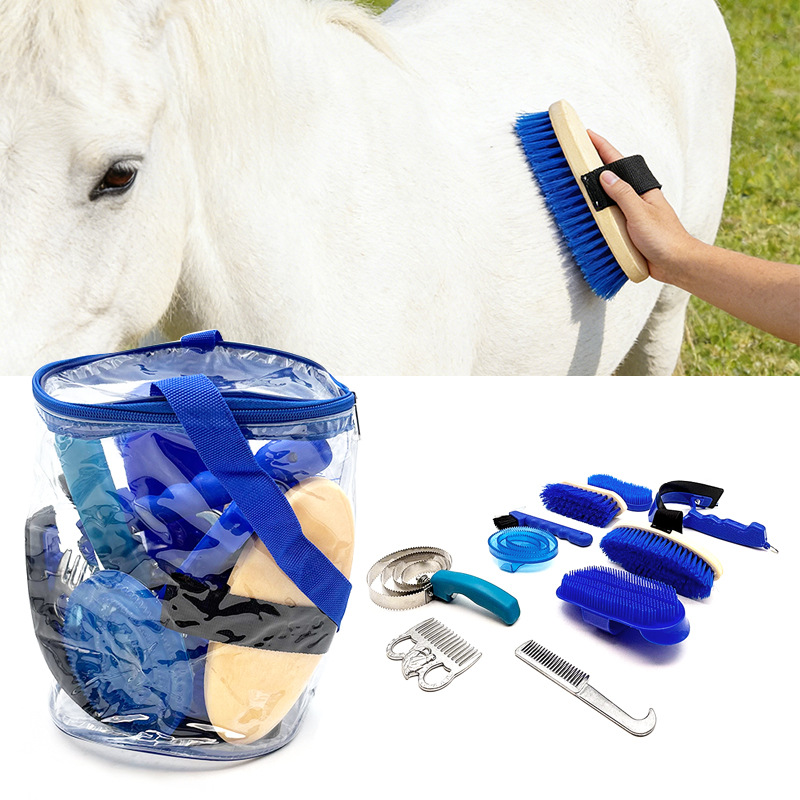 Stable Cleaning Set, Full Set  - Grooming Kit Horse recension och pris
