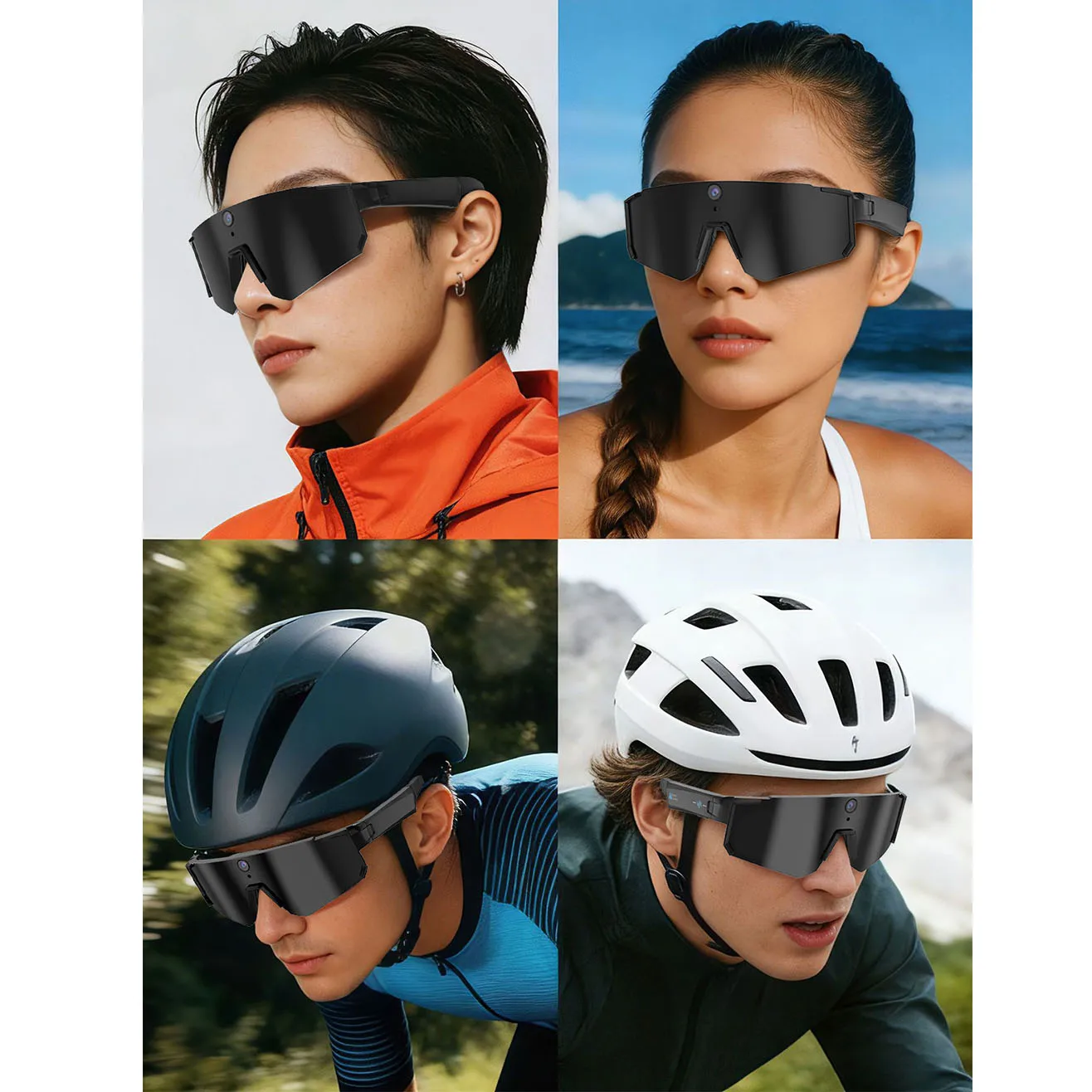 800W AI Smart Camera Glasses 1 - Outdoor Sport Glasses recension och pris