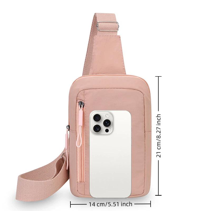 Mini Sling Bag Stylish Crossbo - Outdoor Sport Backpack recension och pris